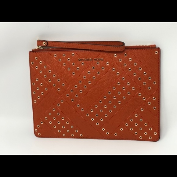 Michael kors jet set travel XL zip clutch wristlet - Picture 3 of 7